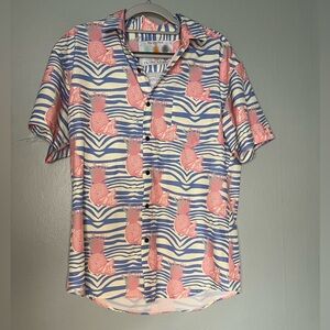 Tropical bros SUPER STRETCH - PURE PINEAPPLE HAWAIIAN SHIRT